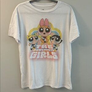 Powerpuff Girls White T-Shirt for Kids